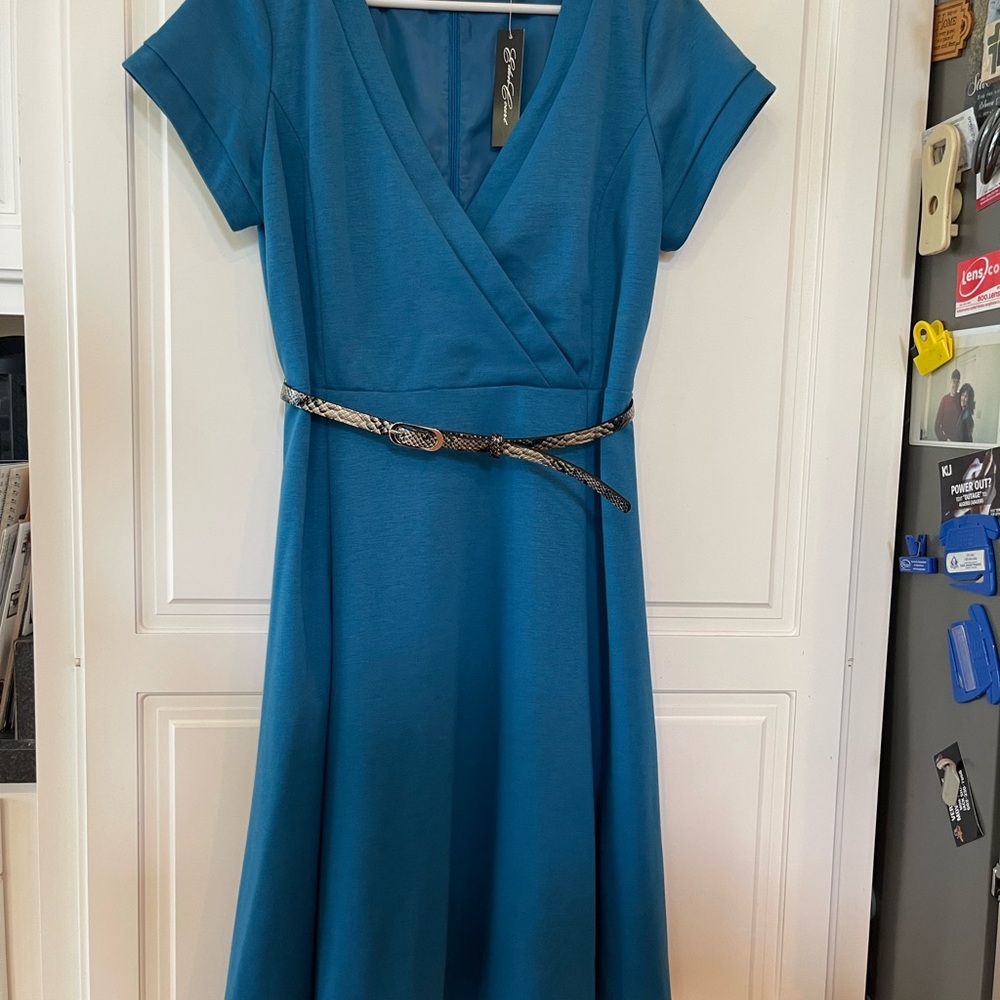 Eden Court Aqua Blue size 10 Dress